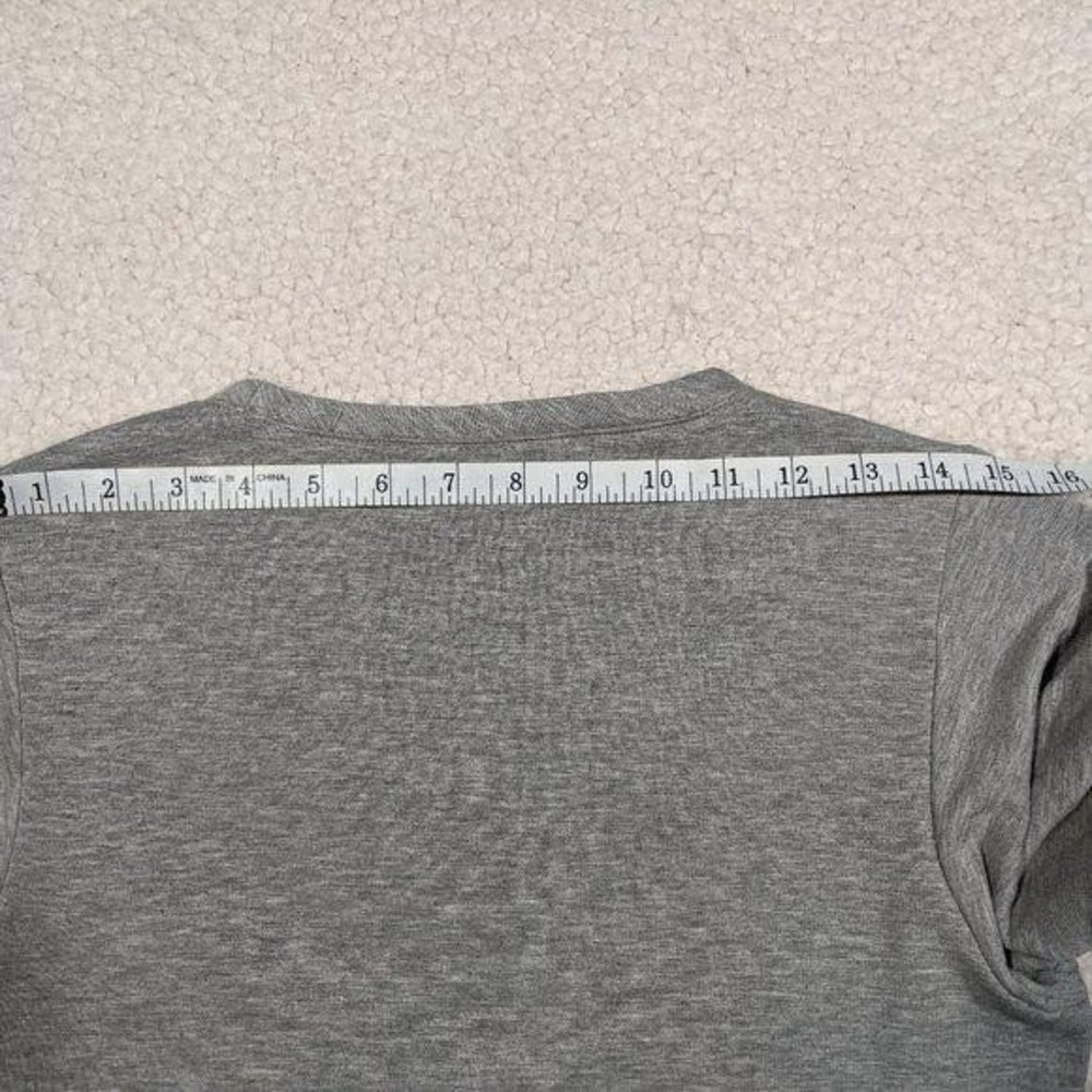 Rachel Roy Fleece Sweatshirt Women's‎ Size Small Ruched Drawstring Sleeve Casual - Picture 7 of 12